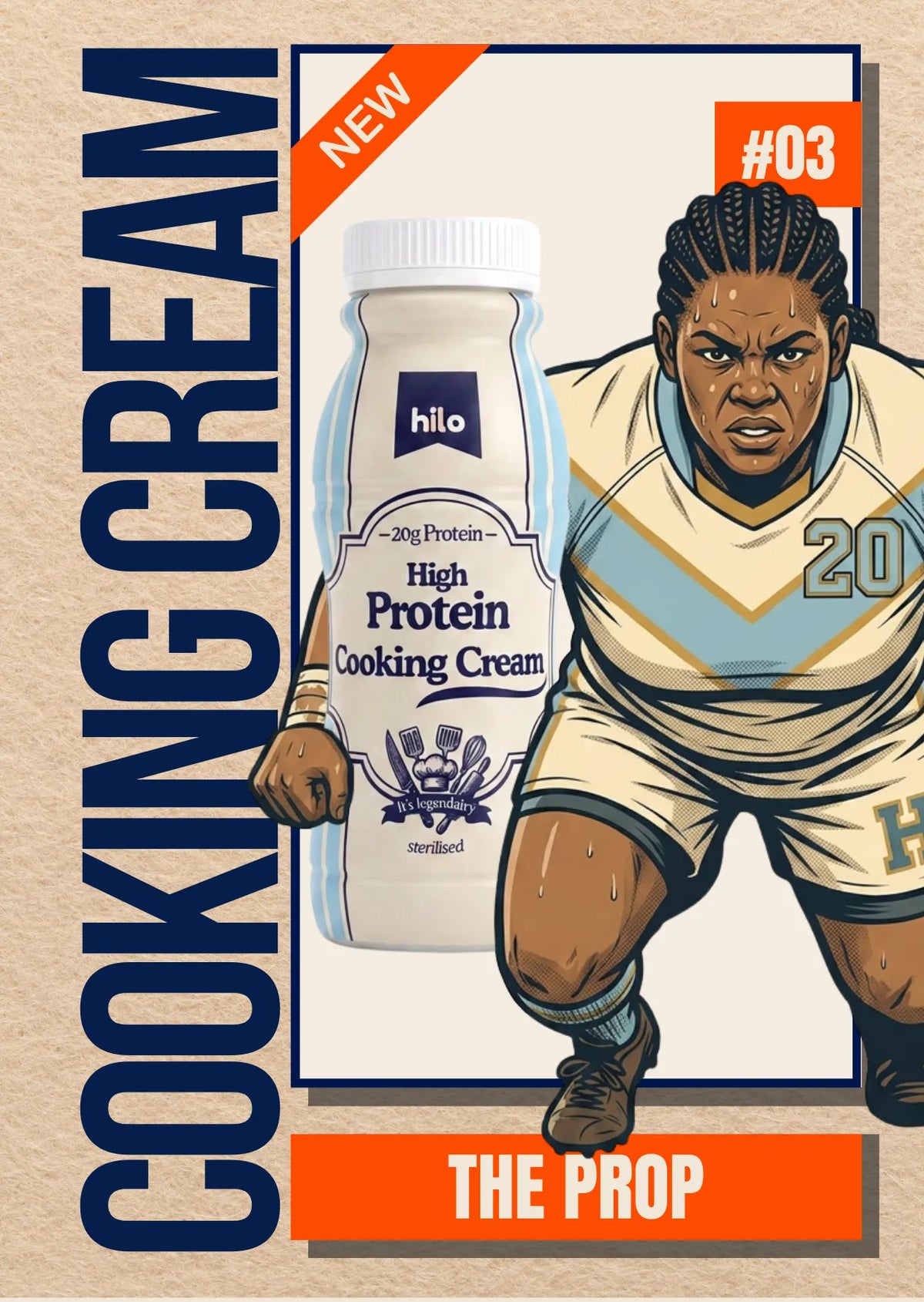 High Protein Cooking Cream